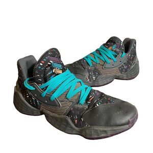 NBA Adidas Harden Lightstrike Vol 4 Amber Tint  Black Men's Basketball Shoes 9